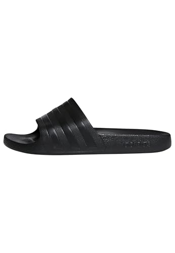 adidas Unisex adulto Adilette Aqua Slides, Core Black / Core Black / Core Black, 44.5 EU