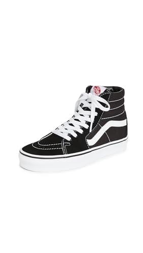 Vans, Zapatillas UA Sk8-hi Altas Unisex Adulto, Negro (Black/White), 36.5 EU