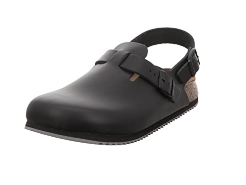 Birkenstock Professional Tokyo - Zuecos Unisex, Color Negro, Talla 39