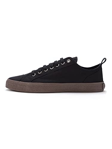 Ethletic Fair Sneaker Goto Lo, Zapatillas Unisex Adulto, Negro Azabache, 45 EU