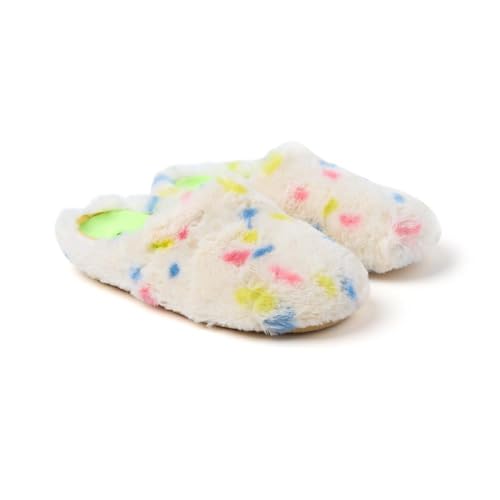 HOT POTATOES SANDWELL, Pantuflas Mujer, Blanco, 39 EU