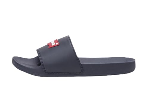 Levi's June Batwing Patch, Chanclas Hombre, Navy Blue, 48 EU