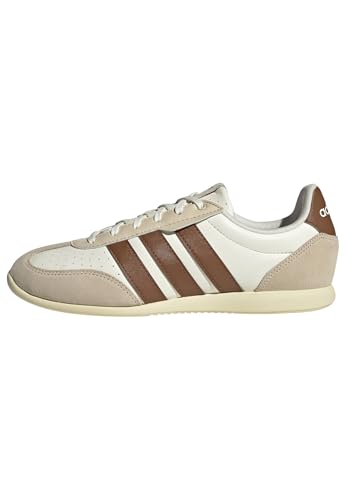 adidas Mujer BARREDA LO Shoes, Off White/Dusky Bronze/Warm Vanilla, 40 EU