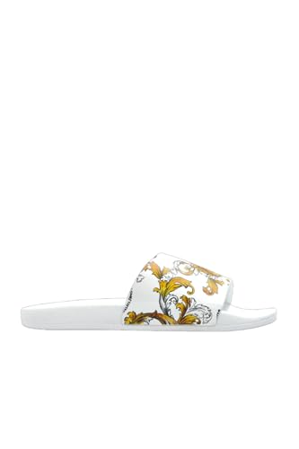 VERSACE JEANS COUTURE Sandalia 78YA3SQ4 ZS365 Color Blanco G03, G03 - Blanco, 42.5 EU