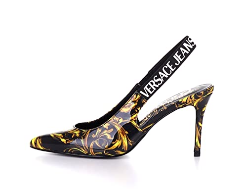 VERSACE JEANS COUTURE Mujeres Sandalias Tacon 72VA3S5271982G89 Negras