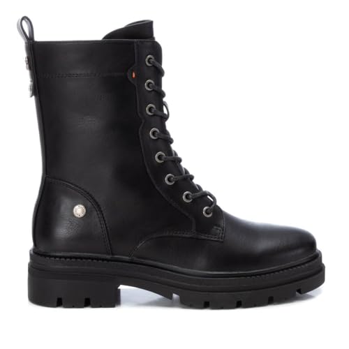 REFRESH - Botín Mujer Negro - Calzado Cómodo y Versátil - Moda casual - Modelo 17197702 (Talla...