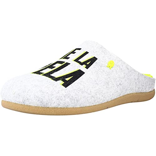 HOT POTATOES Varde, Pantuflas Hombre, Gris, 43 EU