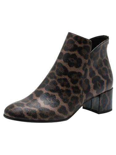 Tamaris Botas de mujer vegano, leopardo, 38 EU