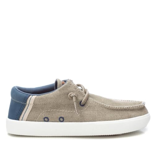 XTI - Zapatilla Niño Taupe - Calzado Cómodo y Versátil - Moda Casual - Modelo 15113504 (Talla 35)