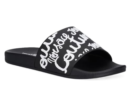 VERSACE JEANS COUTURE Sandalia 78VA3SQ1 71352 Color Negro L01, L01 - Negro, 35 EU