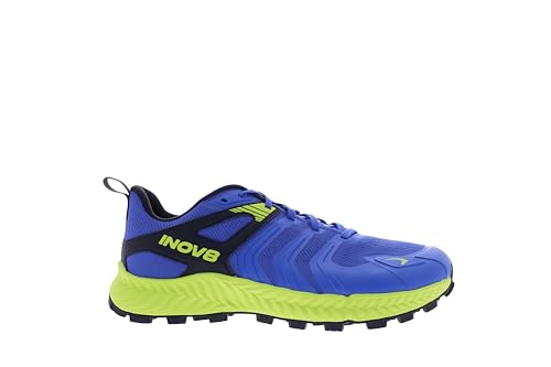 INOV8 Tenis Trailtalon para Hombre, Azul/Negro/Lima, 45.5 EU