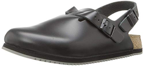 Birkenstock Professional Tokyo - Zuecos Unisex, Color Negro, Talla 39