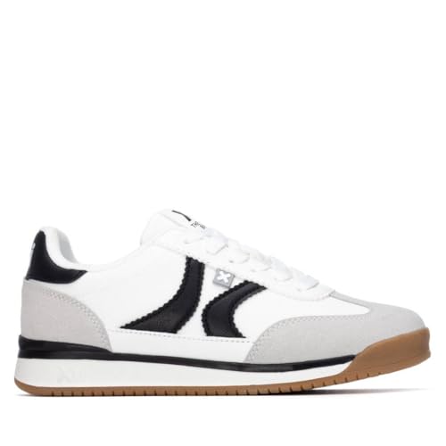 XTI - Zapatilla Niño Blanco - Calzado Cómodo y Versátil - Moda Casual - Modelo 15301302 (Talla...