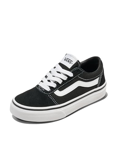 Vans Ward, Zapatillas Unisex niños, Black and White, 38 EU