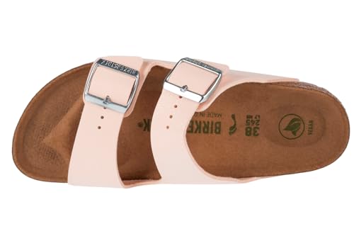 Birkenstock, Slides Unisex adulto, Earthy Vegan Light Rose, 41 EU