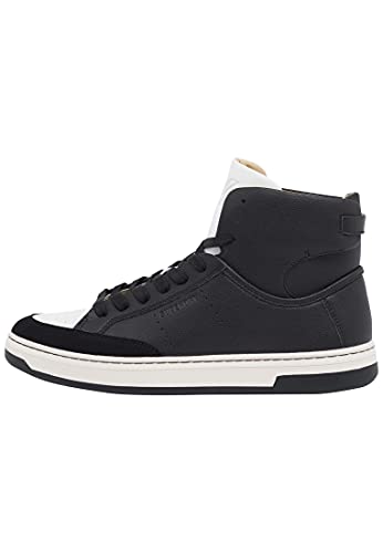 Superdry Vegan Basket SPRT High Trainer, Zapatillas Hombre, Negro, 41 EU