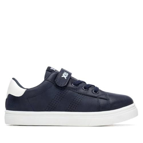 XTI - Zapatilla Niño Navy - Calzado Cómodo y Versátil - Moda Casual - Modelo 15305802 (Talla 35)