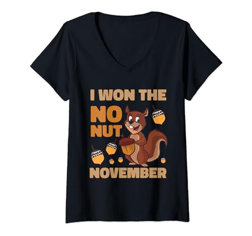 Gané de No Nut Noviembre Camiseta Cuello V