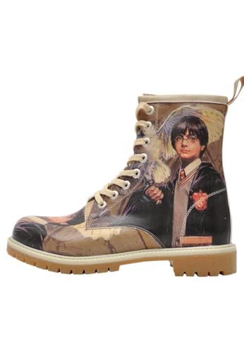 DOGO WB Long Boots, Botín Mujer, Beige, 40 EU