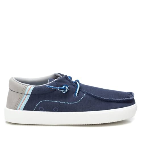 XTI - Zapatilla Niño Navy - Calzado Cómodo y Versátil - Moda Casual - Modelo 15113501 (Talla 33)