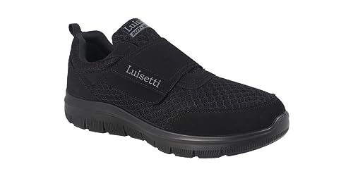 Luisetti Zapato Deportivo Runner 31104ST Talla 44 Color Negro