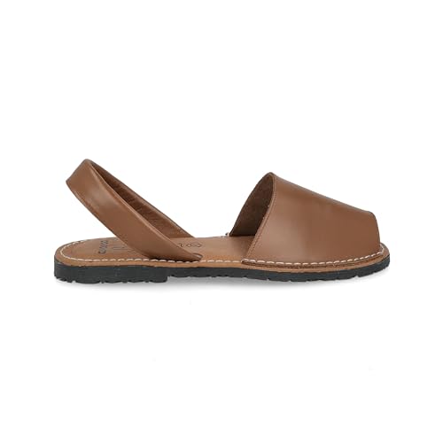 PAYMA - Menorquinas Avarcas de Piel para Hombre Mujer Unisex. Fabricadas en España. Sandalia...