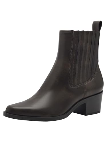 Tamaris Botines Chelsea Veganos para Mujer, Puro, 38 EU