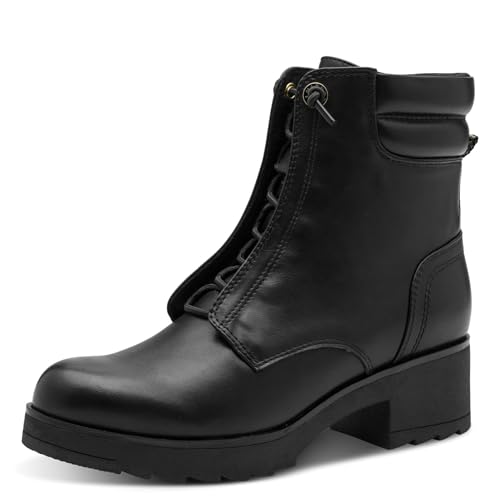 MARCO TOZZI Botas de moda para mujer 2-25243-45, color negro, talla 38 EU, Negro, 38 EU
