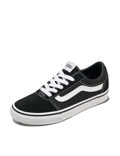 Vans Ward, Zapatillas Mujer, Black and White, 41 EU