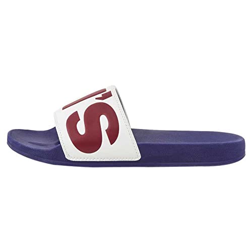 Levi's June L, Chanclas Hombre, Blanco 351, 42 EU