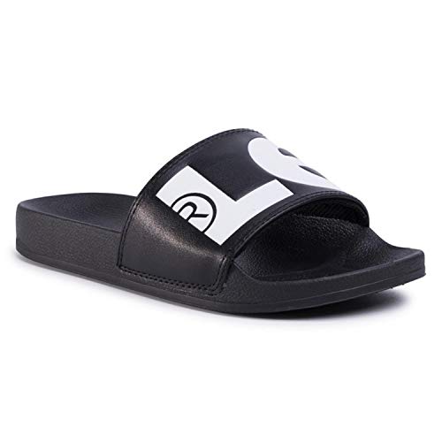 Levi's June L S, Chanclas Mujer, Noir Regular Black 59, 36 EU