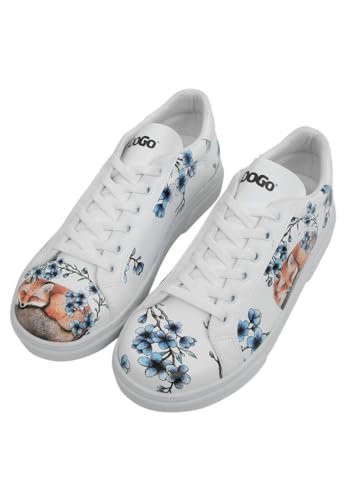 Women Vegan Leather White Sneakers - Stay Clever Design