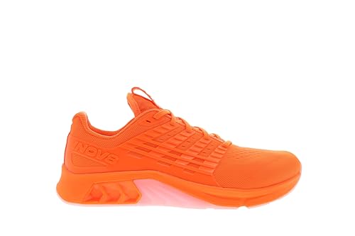 Inov-8 F-Lite MAX para Hombre, Naranja (Orange/Clear), 45 EU
