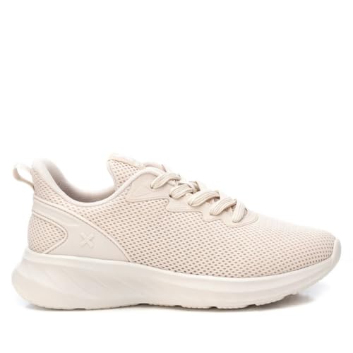 XTI - Zapatilla Mujer Beige - Calzado Cómodo y Versátil - Moda Casual - Modelo 14361802 (Talla 39)