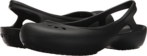 Crocs - Kadee Slingback Women, Sandalias Punta Cerrada Mujer, Negro (Black), 38/39 EU