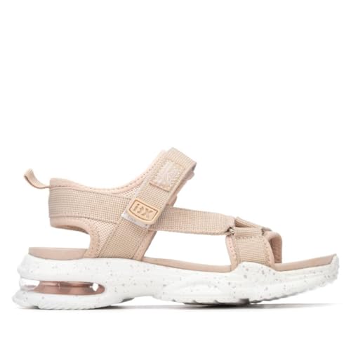 XTI - Sandalia Niña Beige - Calzado Cómodo y Versátil - Moda casual - Modelo 15310904 (Talla 32)