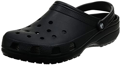 Crocs Classic Clog Zuecos, Unisex Adulto, Negro (Black), 42/43 EU