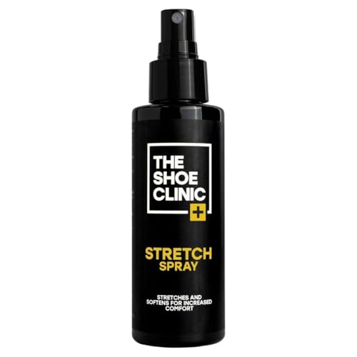 Shoe Clinic Espray ensanchador de zapatos | Para estirar y suavizar | Apto para cuero, ante, nobuk y...