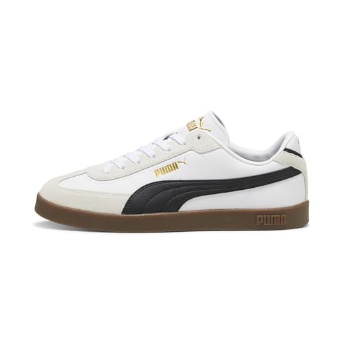Puma Unisex Adults Club II ERA Sneaker, Puma White-Puma Black-Vapor Gray, 43 EU