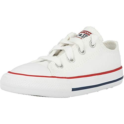 Converse Toddler White All Star Ox Trainers-UK 5 Infant