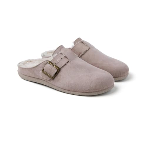 HOT POTATOES Lichfield, Pantuflas Mujer, Off-White, 38 EU
