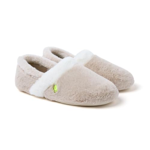 HOT POTATOES Owosso, Pantuflas Mujer, Beig, 39 EU