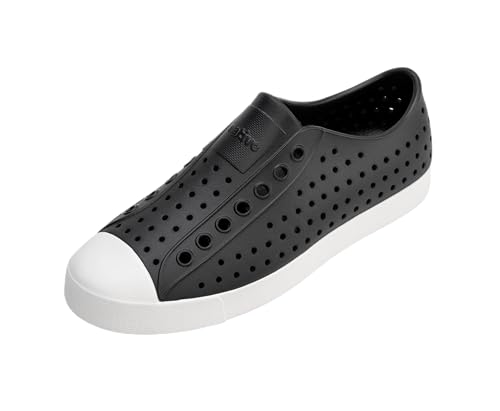 Native Jefferson - Zapatillas Deportivas jaspeadas para Hombre, Color Negro (Jiffy Black/Shell...