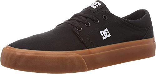 DC Shoes Trase Tx - Shoes For Men Zapatillas de Skateboard para Hombre, Black Gum, 41 EU