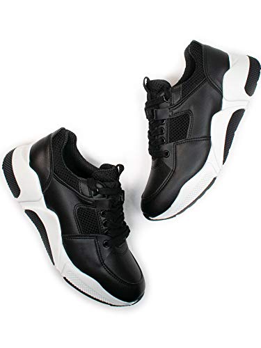 Will's Vegan Chicago - Zapatos de caña Baja para Hombre, Color Negro, Color Negro, Talla 43.5 EU