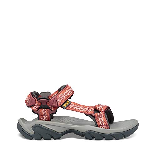 Teva Terra Fi 5 Universal W's, Sandalia con Pulsera Mujer, Rojo (Manzanita Mango 755), 36 EU