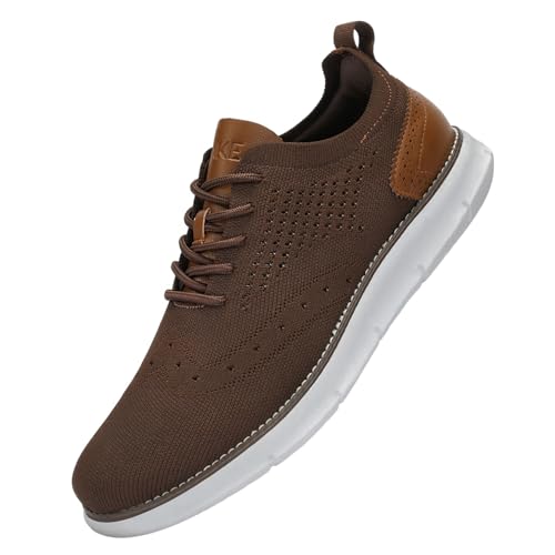 SVNKE Zapatos de Cordones Zapatillas de Vestir Clásico Oxfords Formales Derby para Hombre Boda...