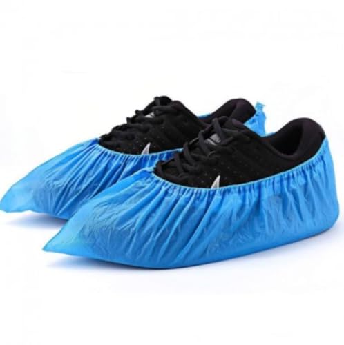 100 Cubrezapatos Desechables - MUY RESISTENTES - Patucos Desechables - Cubre Zapatos - Calzas...