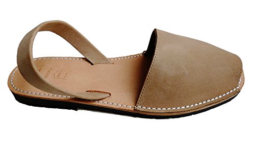 Avarcas menorquínas, para Hombre, Abarcas, Albarcas, Sandalias (42, Visón, Nobuck)