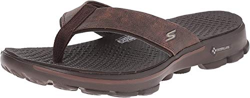Skechers 54250 - Sandalias de Sintético Hombre, color, talla 48.5 EU